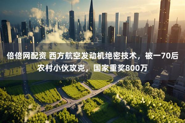 倍倍网配资 西方航空发动机绝密技术，被一70后农村小伙攻克，国家重奖800万