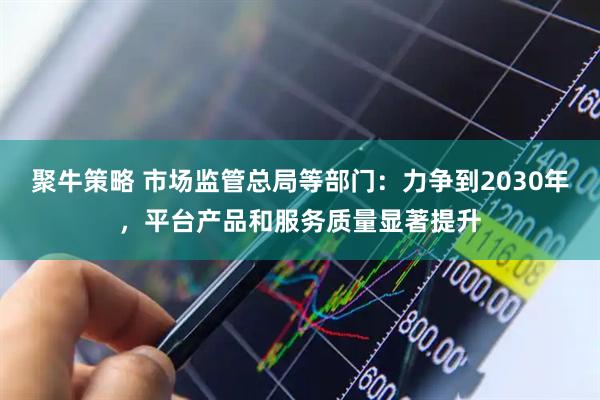 聚牛策略 市场监管总局等部门：力争到2030年，平台产品和服务质量显著提升