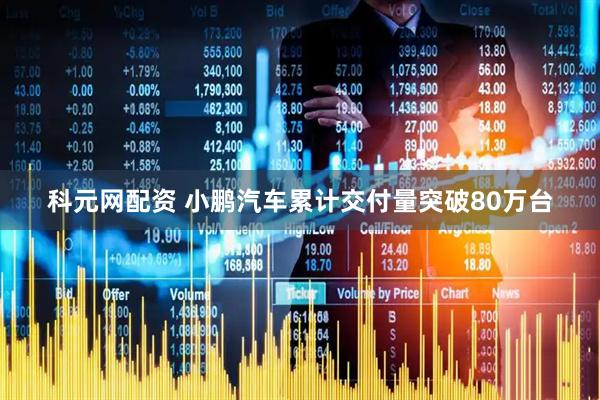 科元网配资 小鹏汽车累计交付量突破80万台